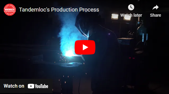 Screenshot of Tandemloc's Production Process YouTube video
